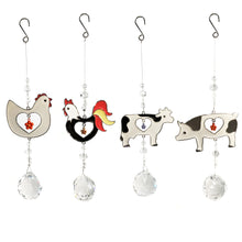Load image into Gallery viewer, Crystal Ornament, Hanging Prism, Farm