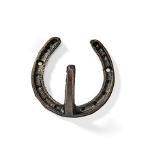 Load image into Gallery viewer, Cast Iron Horse Shoe Wall Hook, 3 Styles