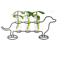 Load image into Gallery viewer, Doggy Triple Tube Vase