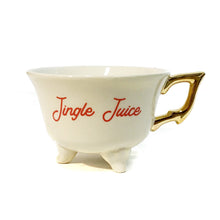 Load image into Gallery viewer, ROUND 6OZ. STONEWARE FOOTED TEACUP w/ HOLI