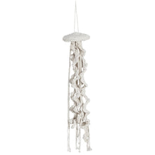 Load image into Gallery viewer, COTTON MACRAME JELLYFISH ORNAMENT; NATUR