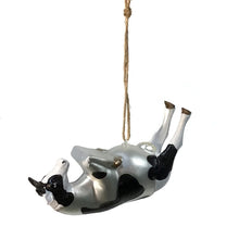 Load image into Gallery viewer, Glass & Resin Farm Animals in Yoga Pose Ornaments