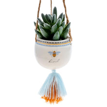 Load image into Gallery viewer, Hanging Faux Succulent Planter, 6 Asst