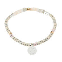 Load image into Gallery viewer, Intention Charm Necklace, Moon Stone