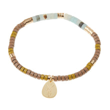 Load image into Gallery viewer, Intention Charm Necklace,Amazonite