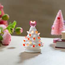 Load image into Gallery viewer, LED Mini Ceramic Valentine's Tree,4.5in