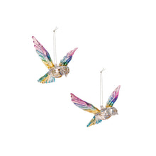Load image into Gallery viewer, Hummingbird Acrylic Hanging Decor 5in 2 Assorted