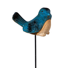 Load image into Gallery viewer, Bird Ceramic Plant Pick 15in, 4 Assorted