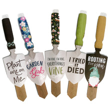 Load image into Gallery viewer, Shovel Sign Plant Pick, S/12