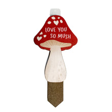 Load image into Gallery viewer, Mushroom Sign Plant Pick, S/12
