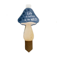 Load image into Gallery viewer, Mushroom Sign Plant Pick, S/12