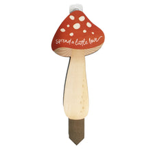 Load image into Gallery viewer, Mushroom Sign Plant Pick, S/12