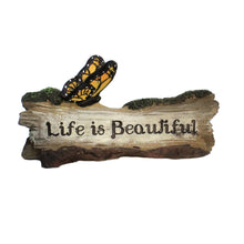 Load image into Gallery viewer, Sentiemnt Forest Log Decor 4 Ast