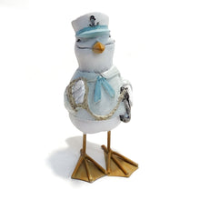 Load image into Gallery viewer, Nautical Seagull Figurine, 4 Asst