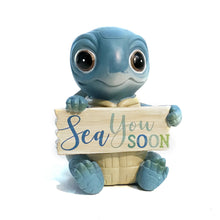 Load image into Gallery viewer, Sitting Turtle Figurine, 4 Asst