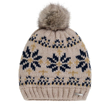 Load image into Gallery viewer, Ladies Toque, Nia, Natural Marble, One-Size