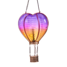 Load image into Gallery viewer, Hanging Hot Air Balloon Solar Lantern, 3 Ast