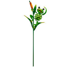 Load image into Gallery viewer, Solar Frog Garden Stake, 2 Asst