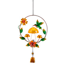 Load image into Gallery viewer, Solar Mushroom Bell Chime, 3 Asst