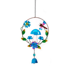Load image into Gallery viewer, Solar Mushroom Bell Chime, 3 Asst