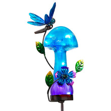 Load image into Gallery viewer, Solar Mushroom Stake, 3 Asst