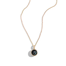 Load image into Gallery viewer, Necklace, Sky Light, Gold, Waxing Crescent, 1A