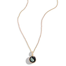 Load image into Gallery viewer, Necklace, Sky Light, Gold, Waning Gibbous, 6D