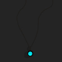 Load image into Gallery viewer, Necklace, Sky Light, Gold, Full Moon, PL