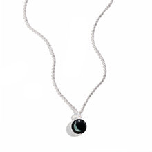 Load image into Gallery viewer, Necklace, Charmed Simplicity, Waning Crescent, 1D