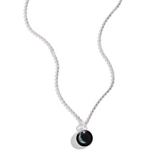 Load image into Gallery viewer, Necklace, Charmed Simplicity, Waning Crescent, 2D