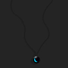 Load image into Gallery viewer, Necklace, Charmed Simplicity, Waning Crescent, 2D