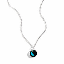 Load image into Gallery viewer, Necklace, Charmed Simplicity, Waning Crescent, 3D