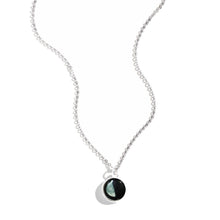 Load image into Gallery viewer, Necklace, Charmed Simplicity,  Waning Gibbous, 4D