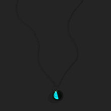 Load image into Gallery viewer, Necklace, Charmed Simplicity,  Waning Gibbous, 4D