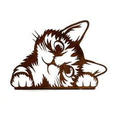 Load image into Gallery viewer, Metal Yard Art Cat, Assorted