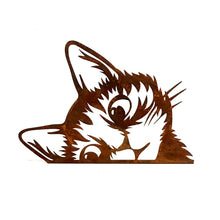 Load image into Gallery viewer, Metal Yard Art Cat, Assorted