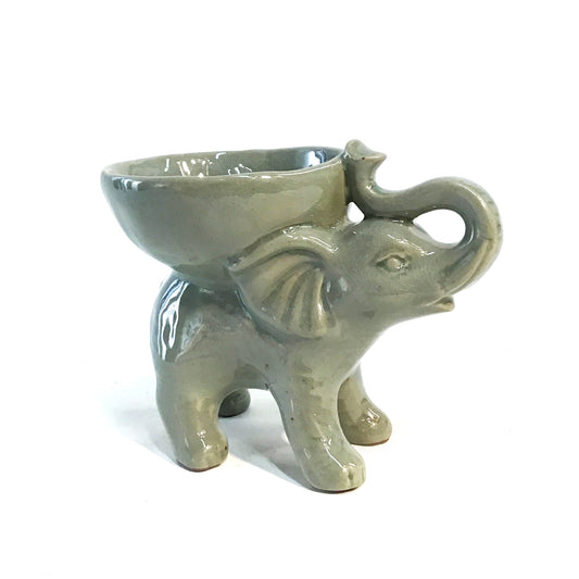 Decor Elephant w/ Bowl