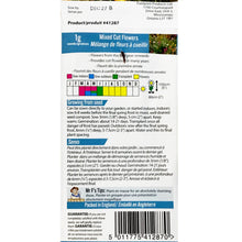 Load image into Gallery viewer, Annual Cut Flower Mixture Seeds, FG