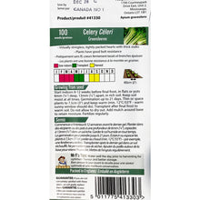 Load image into Gallery viewer, Celery - Greensleeves Seeds, FG