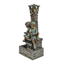 Load image into Gallery viewer, Reading With Lamp, Fountain