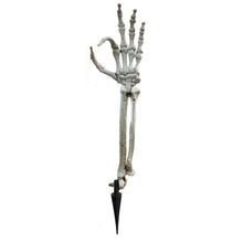 Load image into Gallery viewer, Decor, Poseable Skeleton Arm Stake