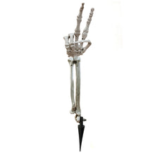 Load image into Gallery viewer, Decor, Poseable Skeleton Arm Stake