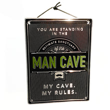 Load image into Gallery viewer, Man Cave - Assorted Metal Signs