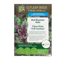 Load image into Gallery viewer, Kale - Red Russian Seeds, NW