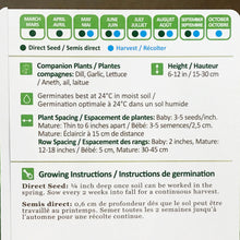 Load image into Gallery viewer, Greens - Mizuna Mustard Seeds, NW