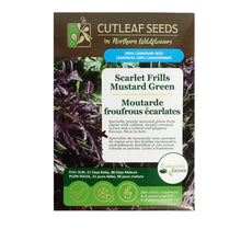 Load image into Gallery viewer, Greens - Scarlet Frills Mustard Seeds, NW