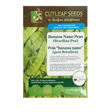 Load image into Gallery viewer, Pea - Banana Nano Seeds, NW