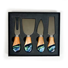 Load image into Gallery viewer, Resin Cheese Knife Set, Northern Ligths