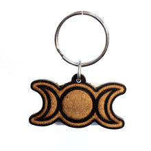 Load image into Gallery viewer, Wooden Spiritual Keychain