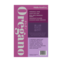 Load image into Gallery viewer, Oregano - Seeds,
